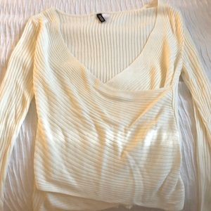 Cream sweater